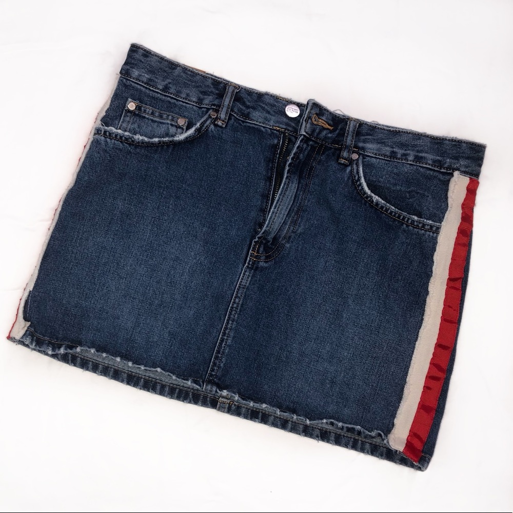jean skirt
